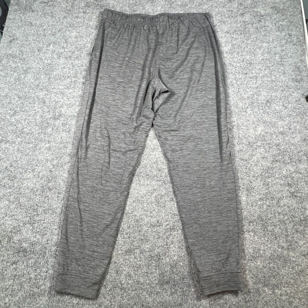 Glacier Jogger Pants Mens Extra Large Heathered Gray Tapered Leg Performance - Picture 11 of 12